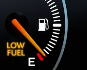 Fuel Gauge showing Euro warning light