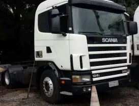 Caminhão Scania no Leilão