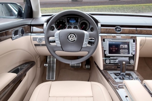 Interior do Volkswagen Phaeton